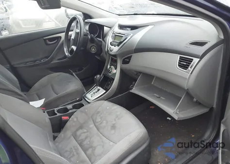 2012 Hyundai Elantra Gls из США, поврежденный, VIN 5NPDH4AE5CH063033